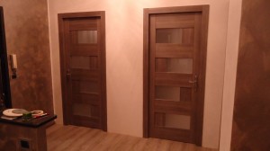 Porta Semicieca Noce